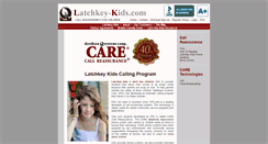 Desktop Screenshot of latchkey-kids.com